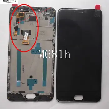 

For Meizu m3 note M681H lcd ,meilan note 3 M681 Lcd Screen Display+Touch Glass Digitizer Frame Assembly Replacement Pantalla