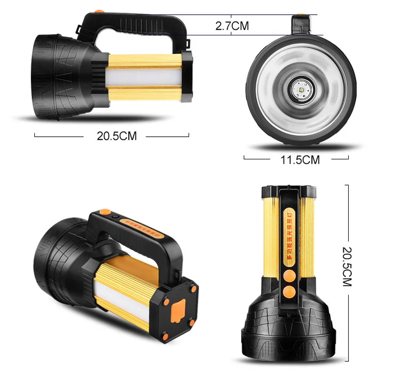 Прожектор для наружного заряда пульт дистанционного управления на большом расстоянии рыболовный фонарь охотничий большой светодиодный водонепроницаемый фонарь