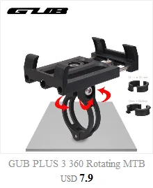 GUB велосипедный держатель для телефона, руль, G-85, G-84, регулируемый алюминиевый сплав, велосипедный держатель для мобильного телефона, кронштейн, аксессуары для велоспорта