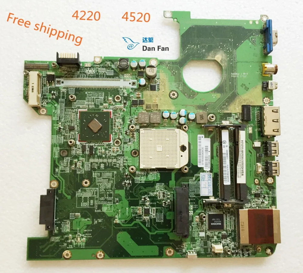 Материнская плата MBAHS06001 для ноутбука ACER 4520 4220 материнская DA0ZO3MB6E0 100%