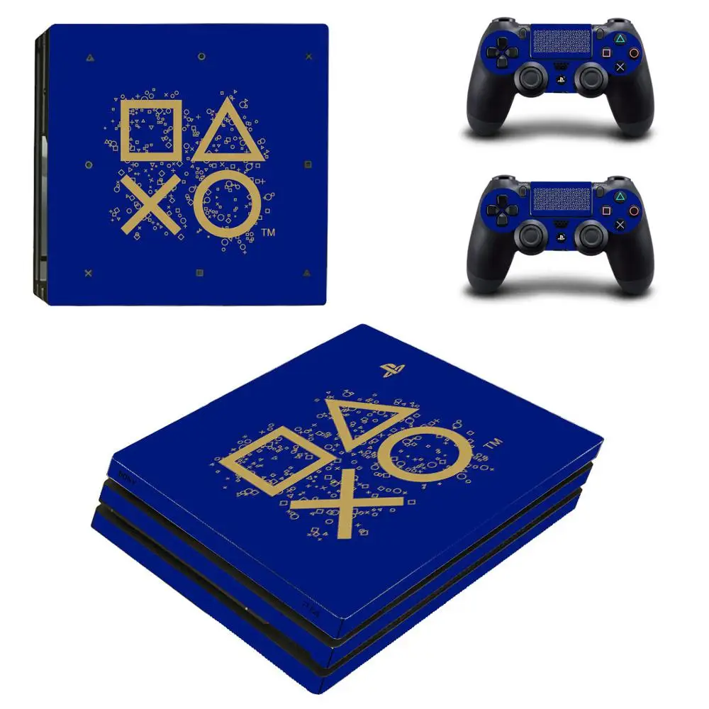 

PS4 Pro Stickers Vinilo Play station 4 PS 4 Pro Skin Sticker Cover For Sony Playstation 4 Pro Console and Controller Accessories