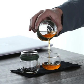 

TANGPIN japanese teapot ceramic kettle gaiwan tea cups portable travel office tea set