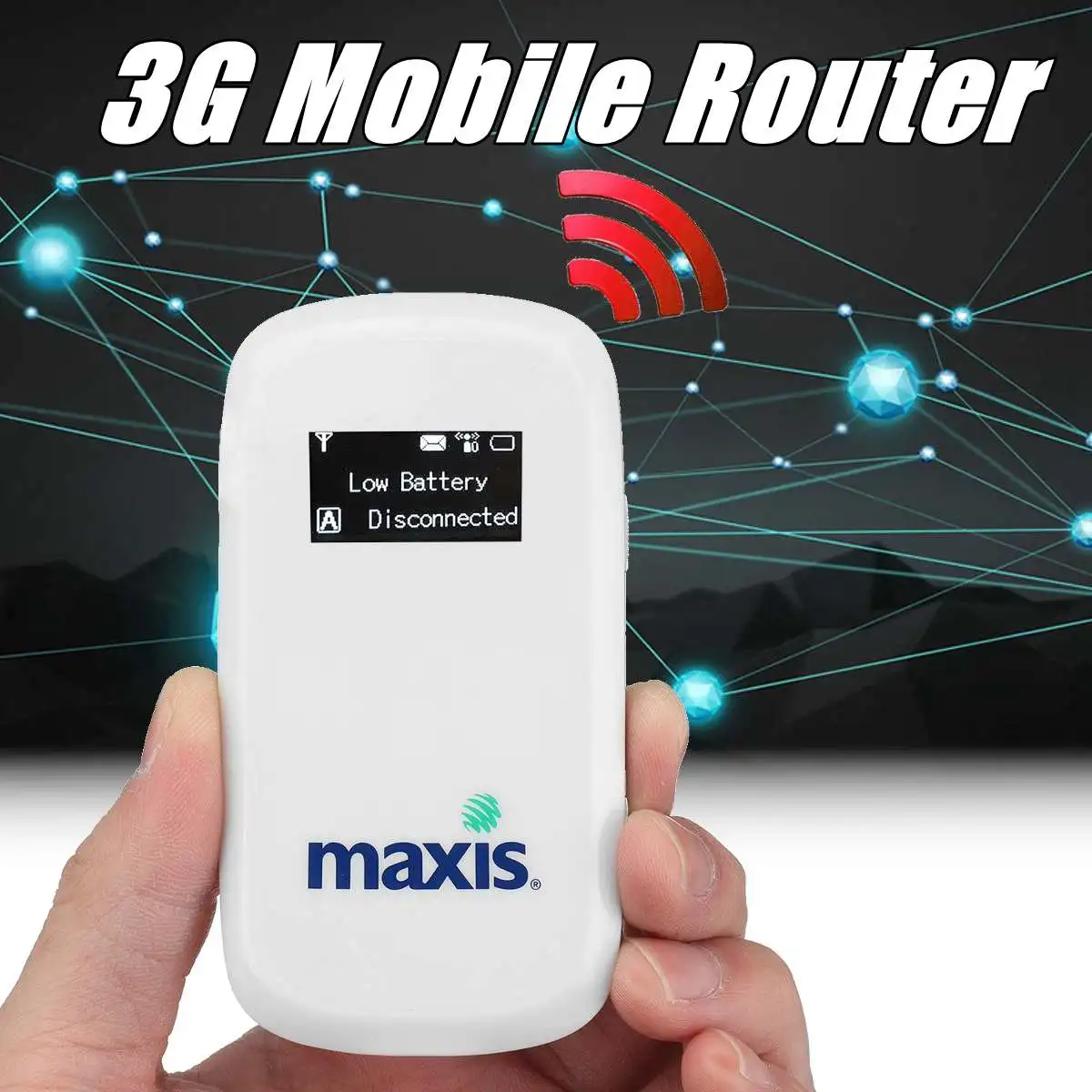 

UNLOCKED- 3G Mobile Broadband Modem Wifi Router Mifi SIM Card Wireless Hotspot