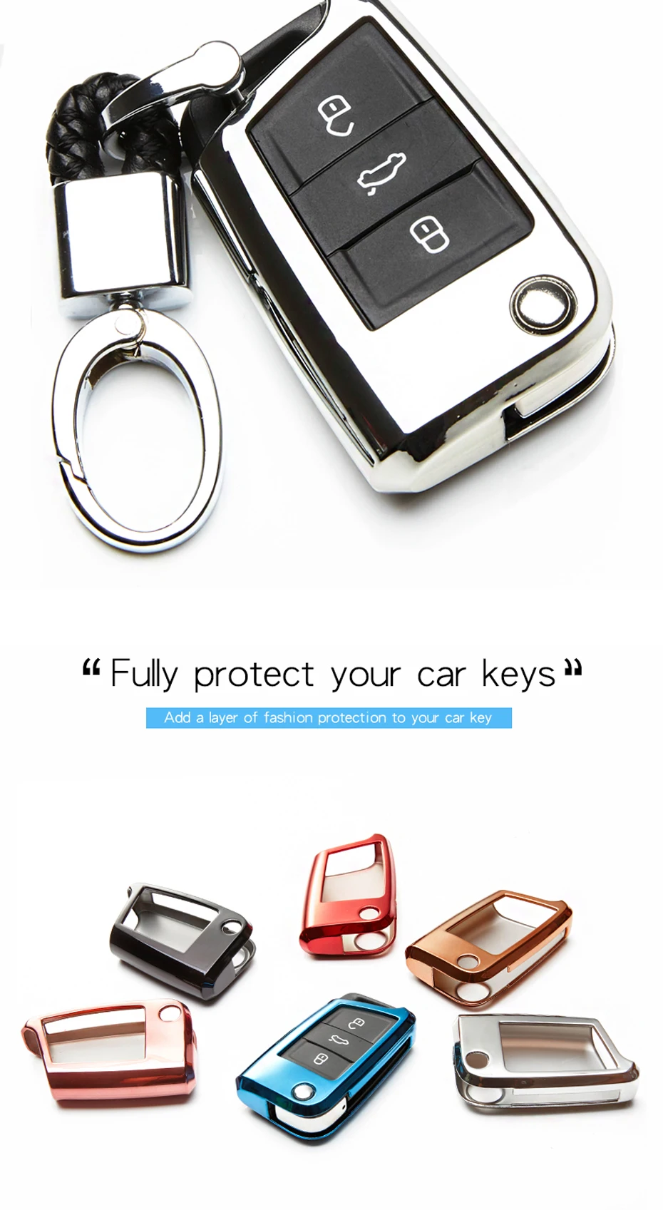 KUKAKEY ТПУ чехол для ключей для Skoda Octavia combi превосходные A7 дистанционный ключ для автомобиля в виде ракушки сумка защиты стайлинга автомобилей авто аксессуары