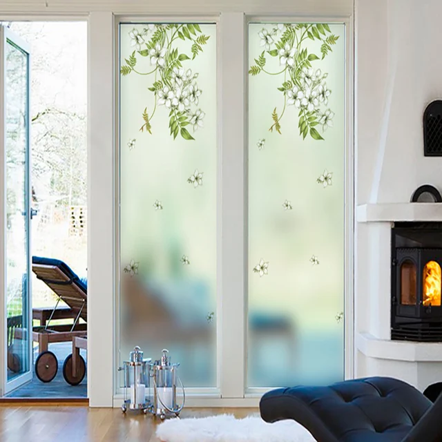 Window stickers balcony windowsill bedroom translucent opaque bathroom