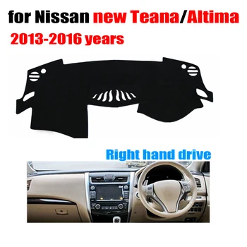 

Car dashboard cover mat for Nissan New TEANA Altima 2013 to 2016 Right hand drive dashmat pad dash covers dashboard accessories