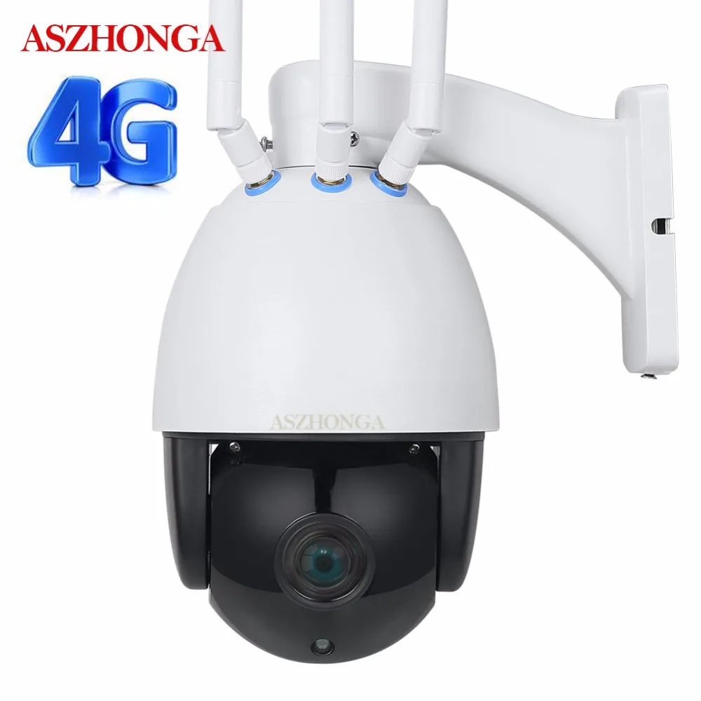Caméra IP sans fil 3G 4G avec carte SIM PTZ 1080 P HD 5X Zoom CCTV  Surveillance de sécurité dôme de vitesse caméra Wifi 50 M caméra de Vision  nocturne IR - AliExpress