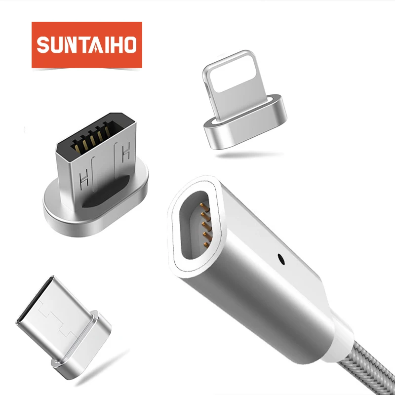

Suntaiho Magnetic Micro USB Cable 3A Fast Charging Cable For Xiaomi Redmi Note Huawei HTC for Samsung S7 Edge S6 Magnet Charging