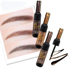 Абсолютно макияж для глаз красное вино краска для татуажа стойкий водонепроницаемый красящий гель для бровей крем Тушь для ресниц косметика для макияжа