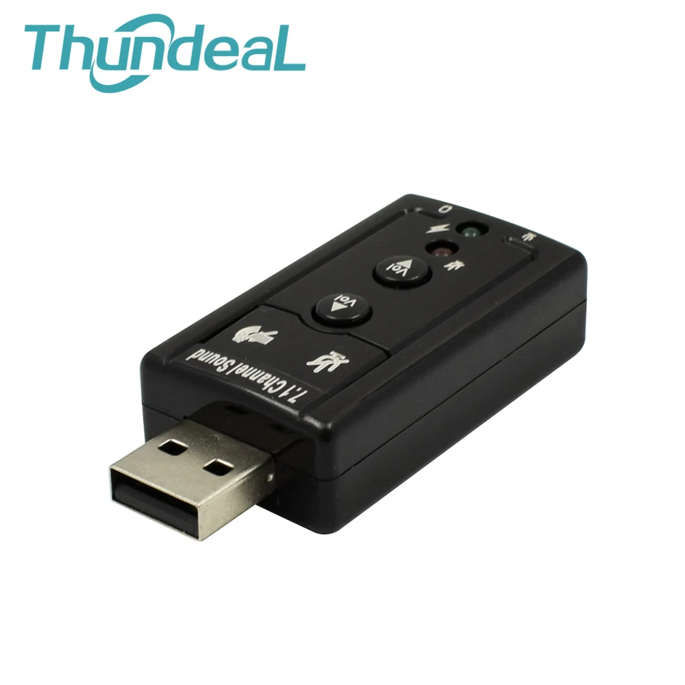 

Mini 7.1 External USB Sound Card USB to Jack 3.5mm Headphone Audio Adapter Micphone Sound Card for PC/Windows/Vista/MacOS