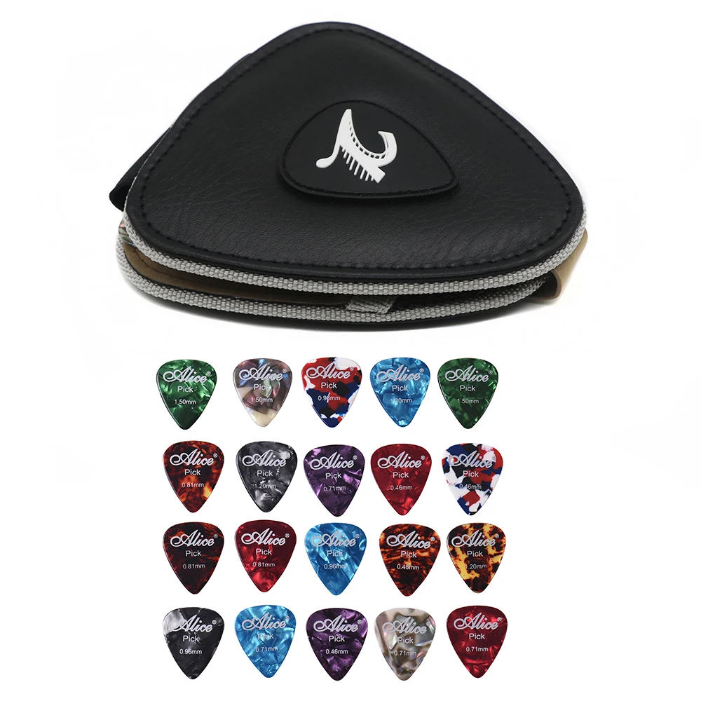 Buy High Quality PU Leather Guitar Picks Holder Case