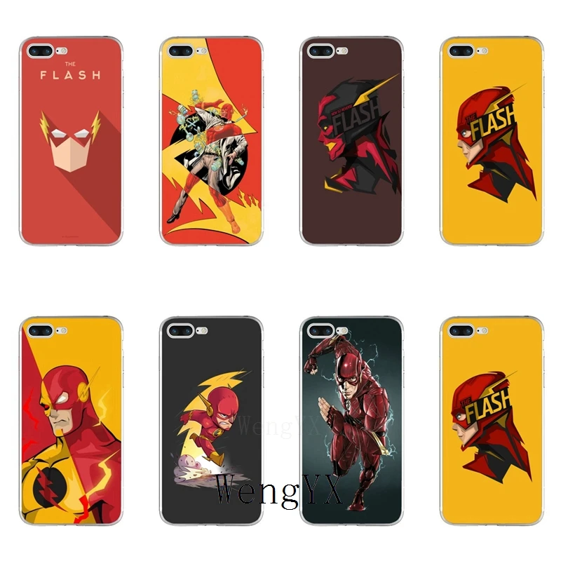 

dc comics The Flash Man superhero Soft case For Xiaomi Mi A2 6X 8 SE Pro Lite Mix Max 3 Redmi S2 6A Note 6 pro Pocophone F1