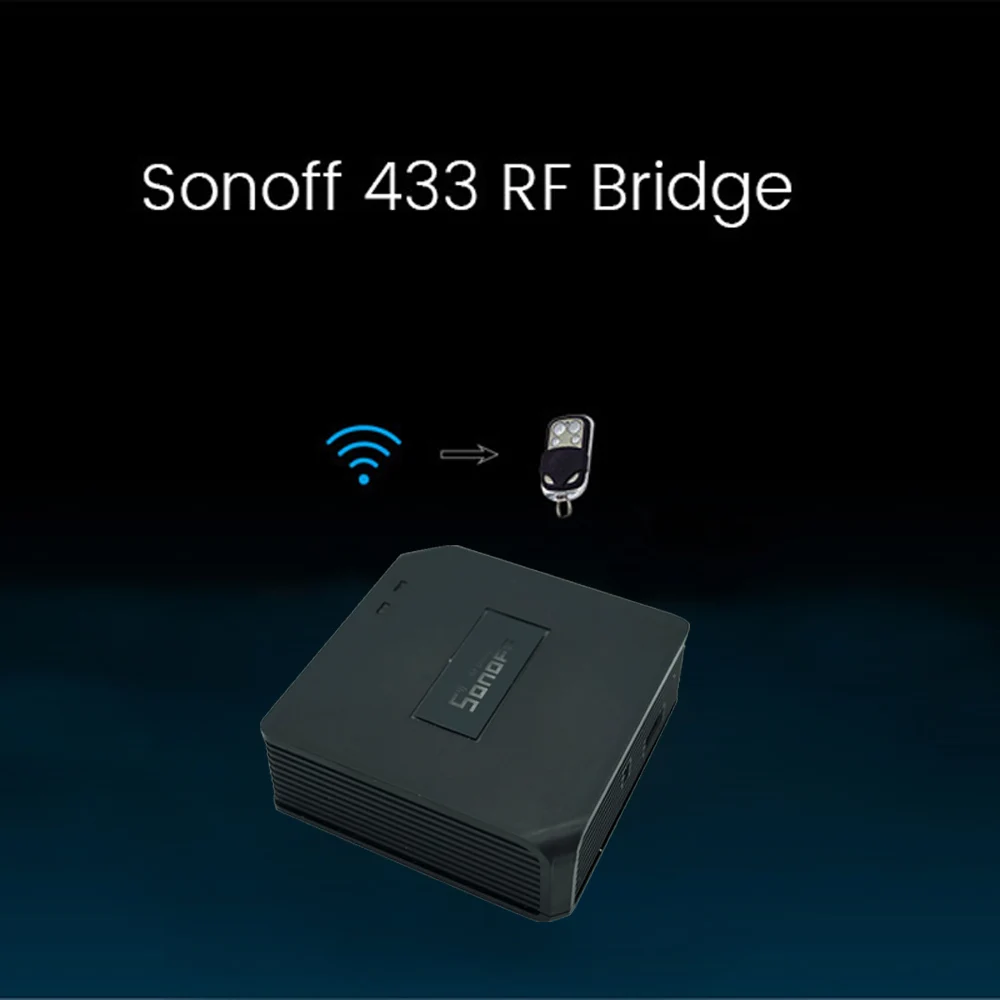 Sonoff РЧ мост 433 МГц Wifi беспроводной преобразователь сигнала PIR 2 датчик+ DW1 дверной и оконный датчик сигнализации умный дом автоматизация