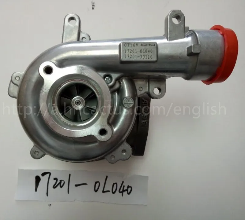CT16 Turbo 17201-0l040 vigo3000 17201-30160 1KD Турбокомпрессоры Land Cruiser Hilux D4D 1KD-FTV
