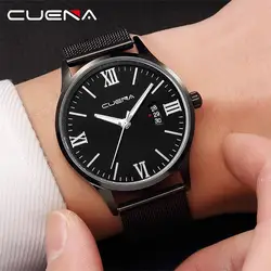 Reloj Hombre 2018 Relogio роскошные часы кварцевые часы нержавеющая сталь циферблат повседневное браслет Erkek Saat