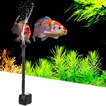 

3 In 1 600L/H Fish Tank Filter Submersible Water Air Pump Increasing Oxygen Aquarium Supplies Water Pumps