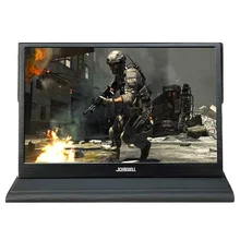 15.6 inch CNC Metal Shell Portable IPS Monitor FHD Screen 1920 x 1080 Display Gaming Monitor HDMI/USB Speaker,Raspberry Pi PS4