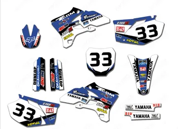 

GRAPHICS DECALS STICKERS FULL KIT FOR Yamaha YZ250F YZ450F YZF250 YZF450 03 04 05