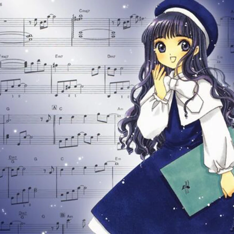 Аниме карточка Captor Sakura Daidouji Tomoy косплей костюм платья синтетические парики для