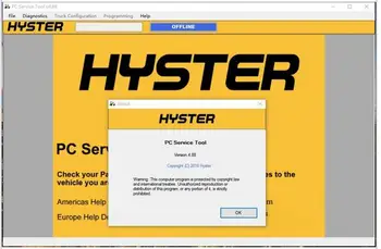 

Hyster PC Service Tool v4.88 [2016] (With Level 0-4 license) for Mult PCs