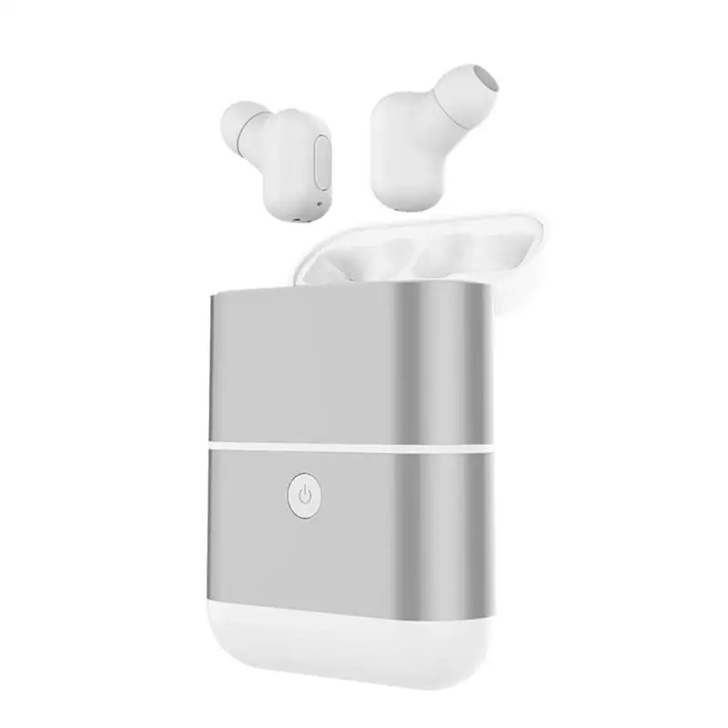 Беспроводной наушники IPX5 Водонепроницаемый Bluetooth наушники с Зарядное устройство Box правда СПЦ Bluetooth наушники для iPhone/Android