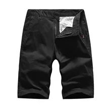 Мужские шорты Карго модные пляжные шорты мужские повседневные камуфляжные карманные шорты, короткие брюки мужские Классический прямой крой брюки джинсы
