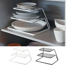 3-х слойная сушилка для посуды Нержавеющая сталь для хранения кухонной посуды стеллаж для выставки товаров со сушилкой для посуды блюдо дренажная стойка LM0112948
