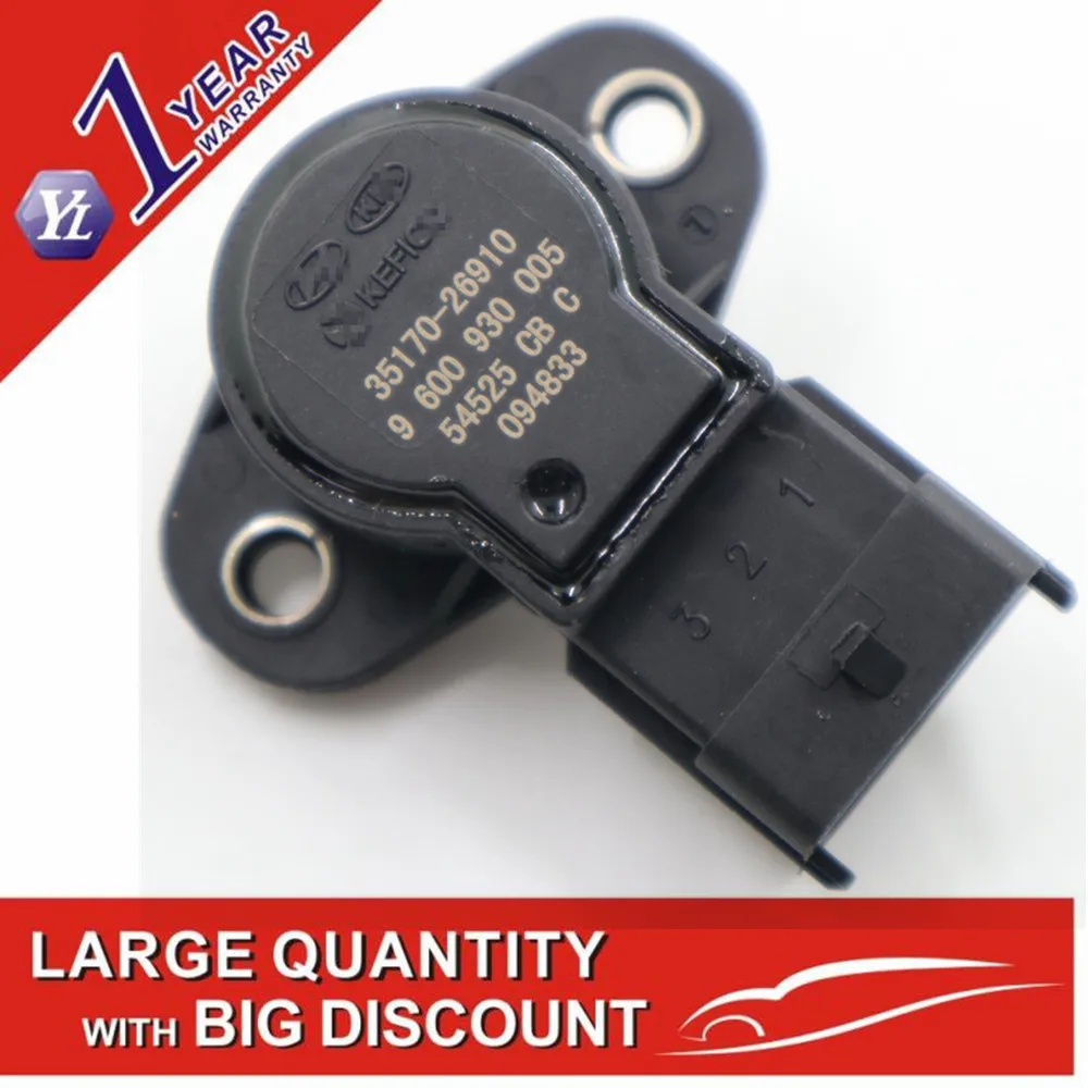 

Brand New 35170-26910 35170 26910 3517026910 Throttle Position Sensor TPS For 2007-2012 Elantra Soul