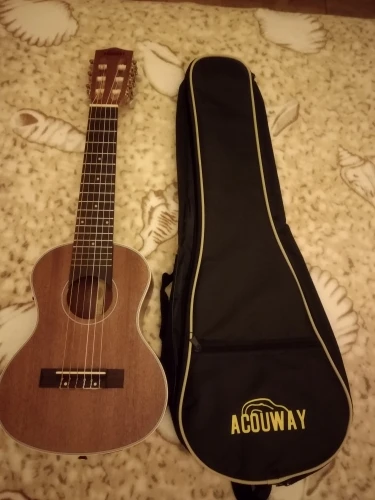 28 inch Guitar Ukulele guitarlele Bag case With 10mm Cotton Padding/Canvas Hawaii Small Guitar Bag Ukulele Case Acouway