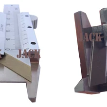 20 градусов фаскомер 0-6 мм из нержавеющей стали фаски Штангенциркули штангенциркуль/суппорт со Скосом/фаска штангенциркуль