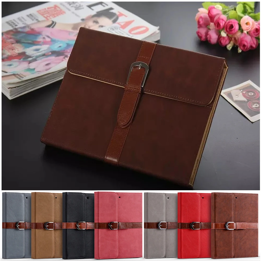 

Luxury PU Leather Case for iPad 2 3 4 Retro Briefcase Auto Wake Up Sleep inner Stand Flip Cover For Apple iPad2 iPad3 9.7 inch