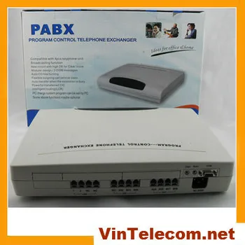 

CP208 PABX with 2 CO line x 8 ext for SOHO office phone solution-with best price