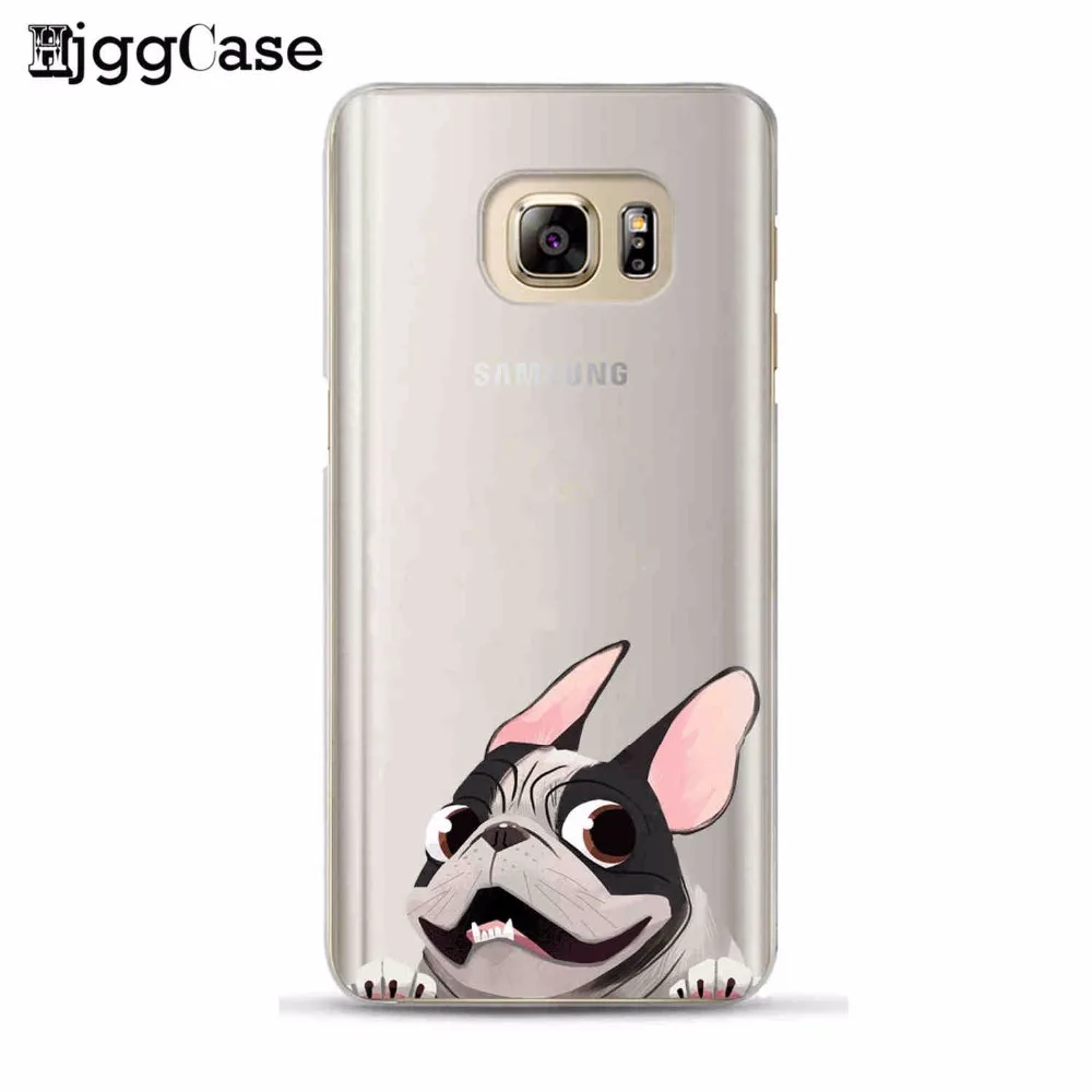 Cute Cartoon Animal Cat Dog Bulldog phone Case for Samsung Galaxy S6 S7 Edge S8 S9 plus J3 J5 J7 A3 A5 A7 2016 2017 A8 plus 2018 Cute Cartoon Animal Cat Dog Bulldog phone Case for Samsung Galaxy S6 S7 Edge S8 S9 plus J3 J5 J7 A3 A5 A7 2016 2017 A8 plus 2018
