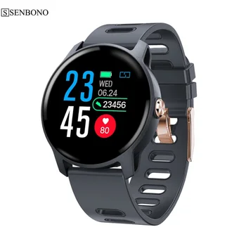 SENBONO S08 Smart Watch Ip68 Waterproof Heart Rate Monitor smartwatch Bluetooth Smartwatch Activity Fitness tracker Band
