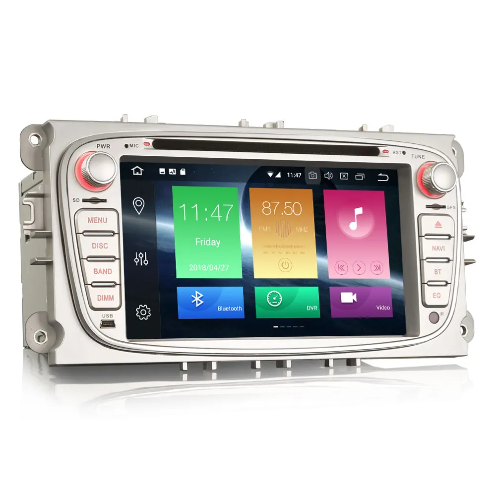 Sale Erisin Android 8.0  Car DVD For FORD FOCUS MONDEO 5