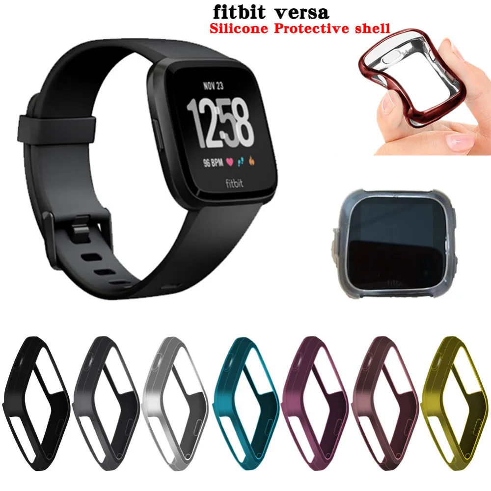 

2018 New Colorful For Fitbit Versa Smart Watch Silicone Protective Shell