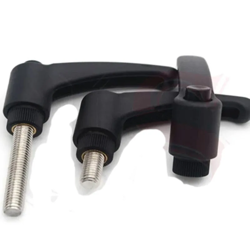 1pcs M10 stainless steel plastic Adjustable position Lock Fixed handle
