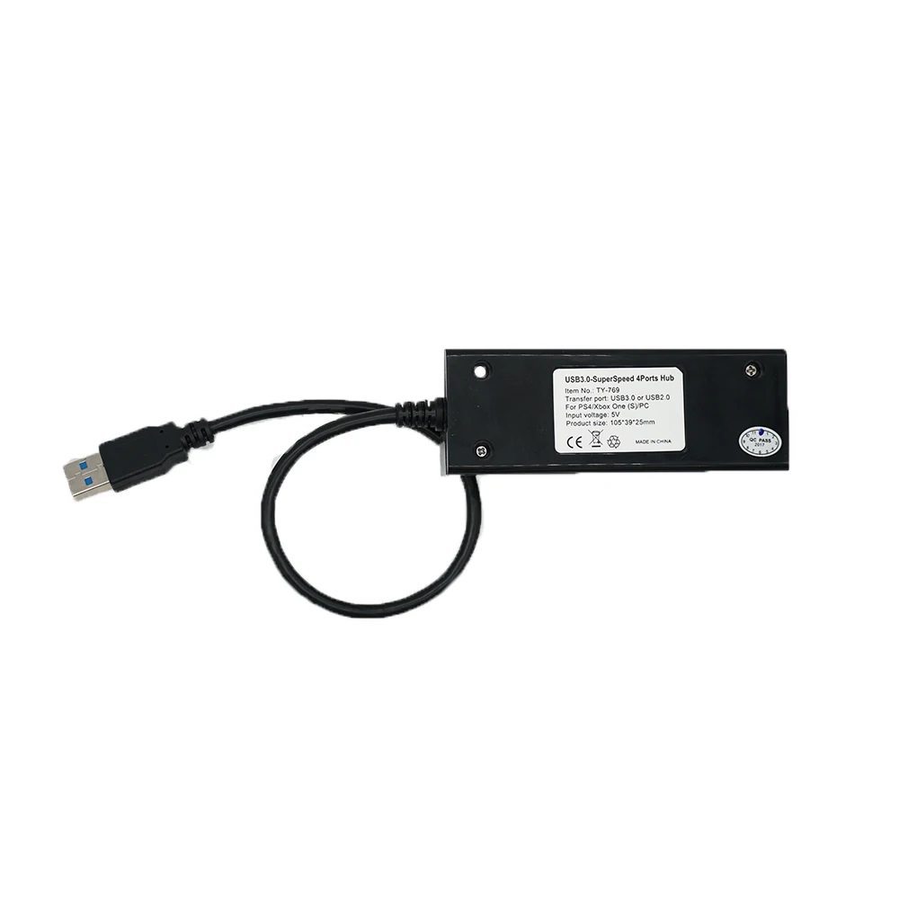 Для DOBE USB 3 0 SuperSpeed 4 порта Hub для PS4/Xbox One S/PC Black|Запасные части| |
