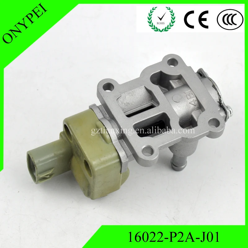 Клапан управления холостым воздухом 16022 P2A J01 для Honda 96 00 Civic Del Sol 97 1 6l L4 16022P2AJ01|valve