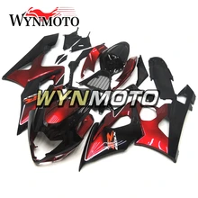

Full Dark Red Black New Fairings Kit For Suzuki GSXR1000 K5 Year 2005 - 2006 ABS Plastic Injection Motorcycle Cowlings