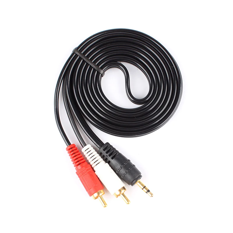 Cable de Audio RCA 2 Conectores Phono Macho a 2 Conectores Phono Macho KnnX 28032 Longitud 1,5m 