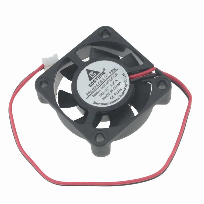DC 12V 4CM cm 4010 автомобильный аудио усилитель маленький бесшумный охлаждающий