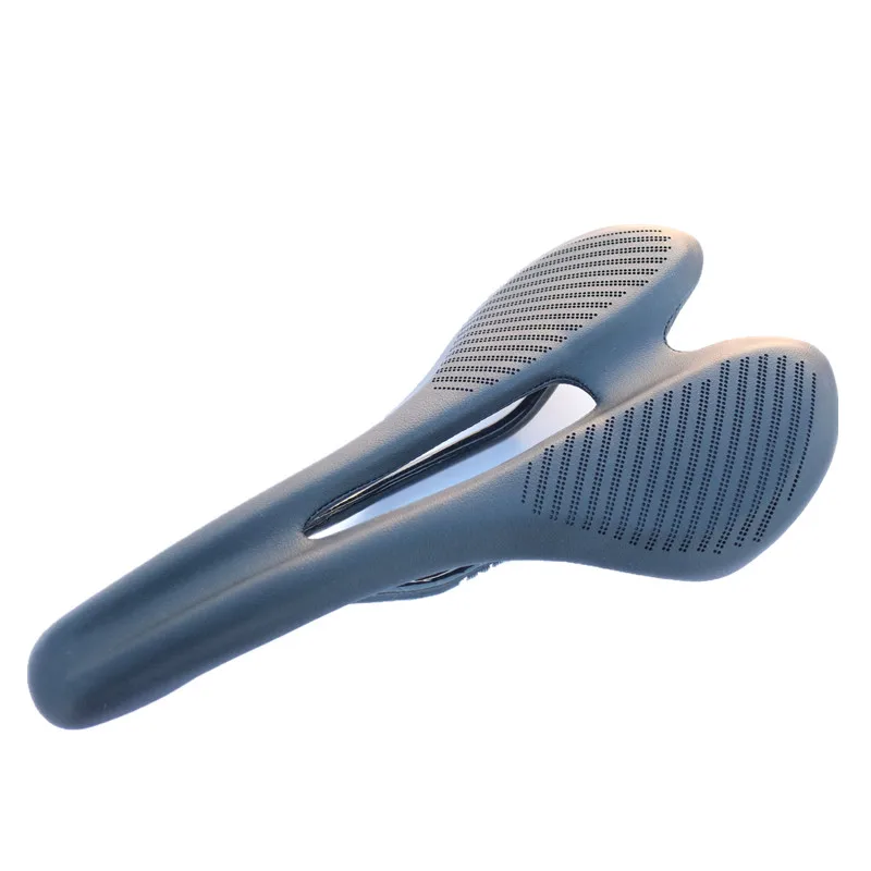 Fcfb Mtb Saddle Road Bike Black White Carbon Fiber Leather Saddles