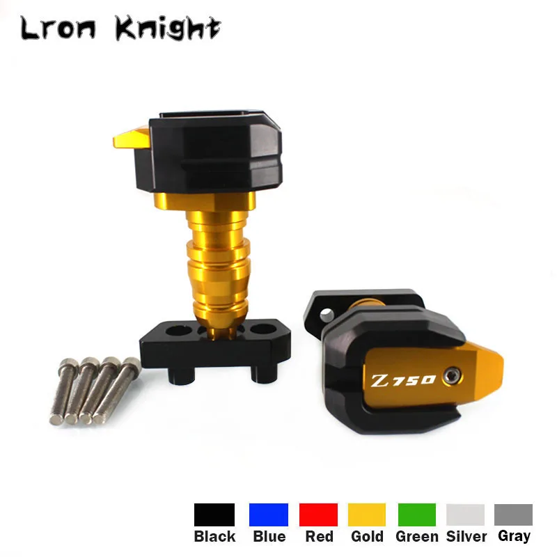 

For KAWASAKI Z750 Z 750 2007-2013 2012 2011 2010 2009 2008 Motorcycle CNC Body Frame Sliders Crash Protector Falling Protection