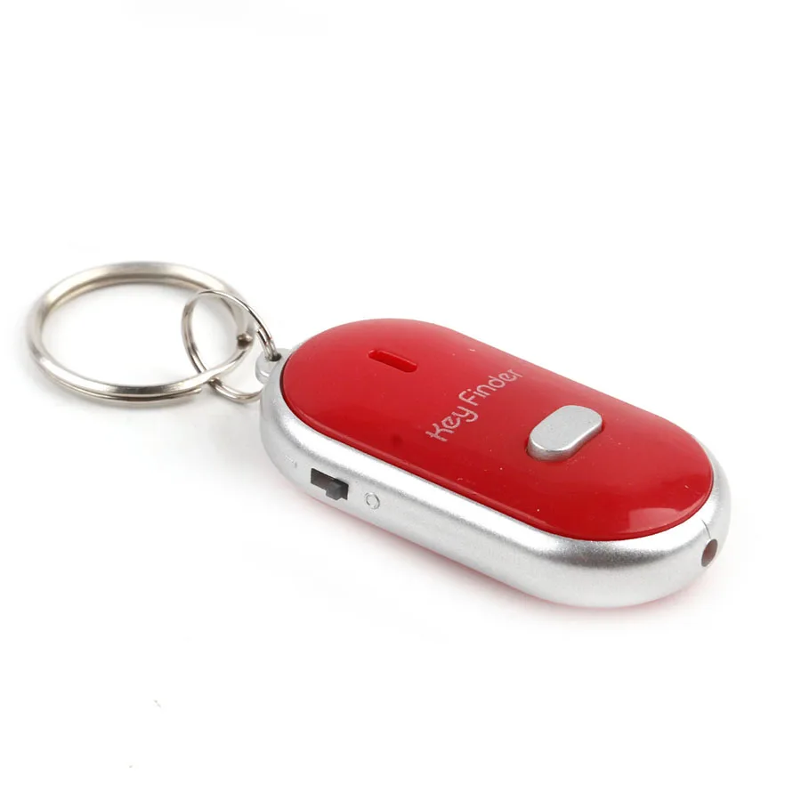 Fuloophi Mini Anti-lost Key Finder светодиодный светящийся свисток Звук брелок напоминание дети ключ сумка кошелек локаторы для домашних питомцев анти потеря сигнализации