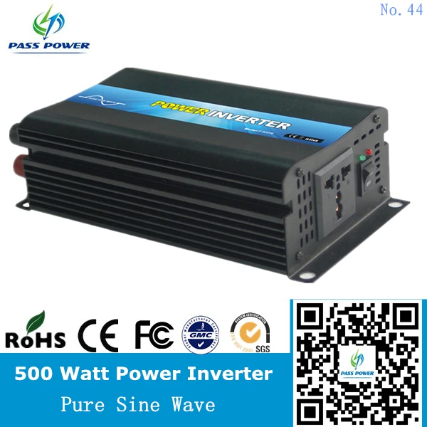 

500w 12v dc 120v ac off grid pure sine wave power inverter