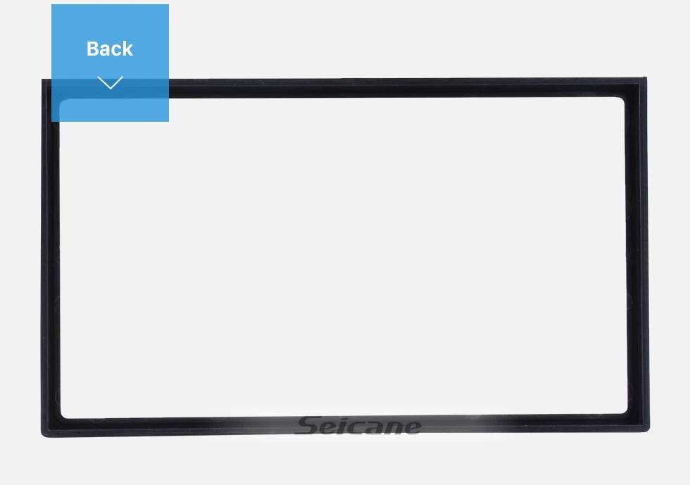 Seicane 2 Din 2006 Chevrolet Epica Optra-Aveo Car Radio Fascia Stereo Vehicle-mounted Installation Modified Panel Frame Car Kit 