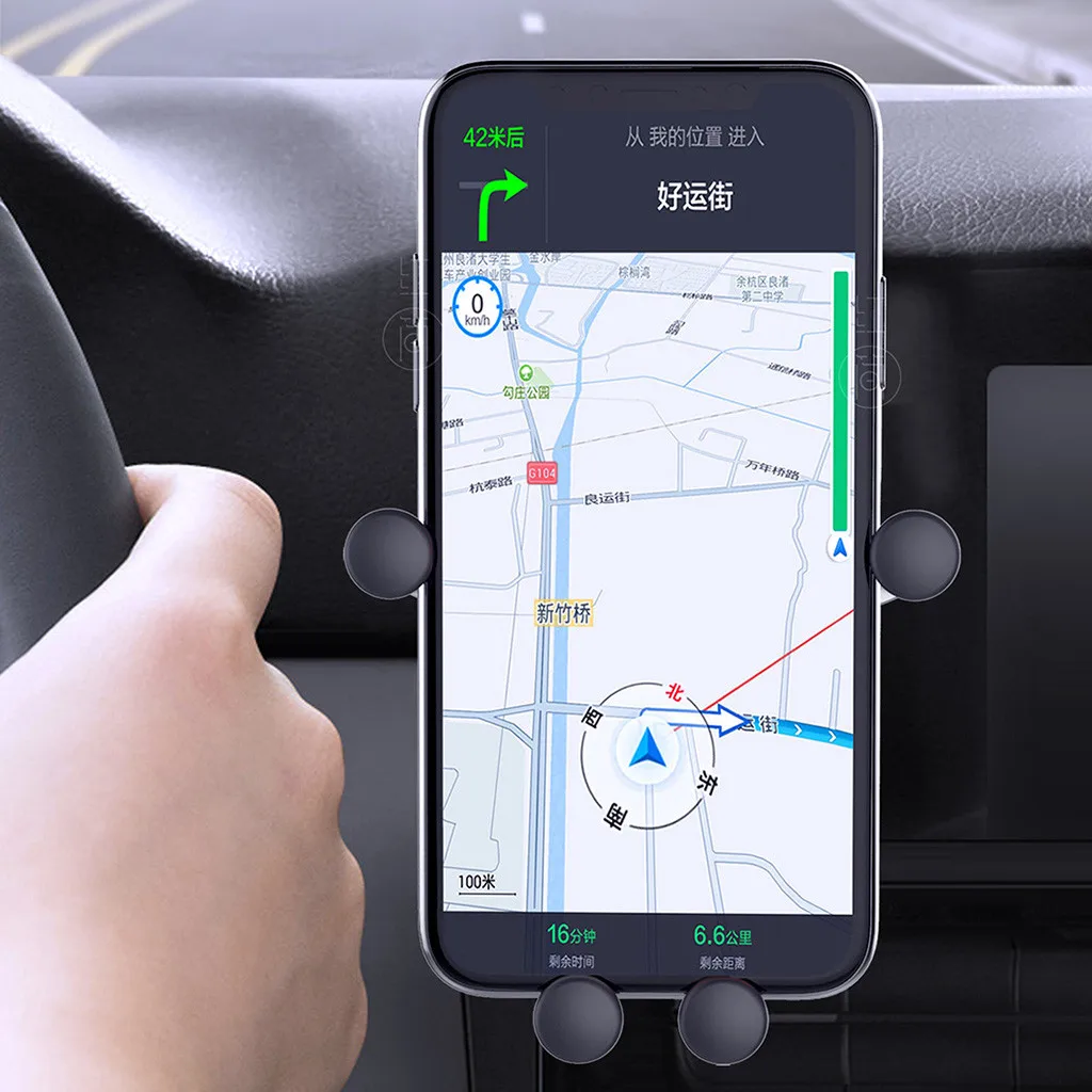 New High Quality One Hand Operation Automatic Clamping Wireless Car Charger Mount Input 5V Output 10W