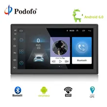 Podofo 2 din android radio bluetooth GPS Navigation wifi Stereo video 7 inch Universal in Car Multimedia Player GPS Stereo Audio