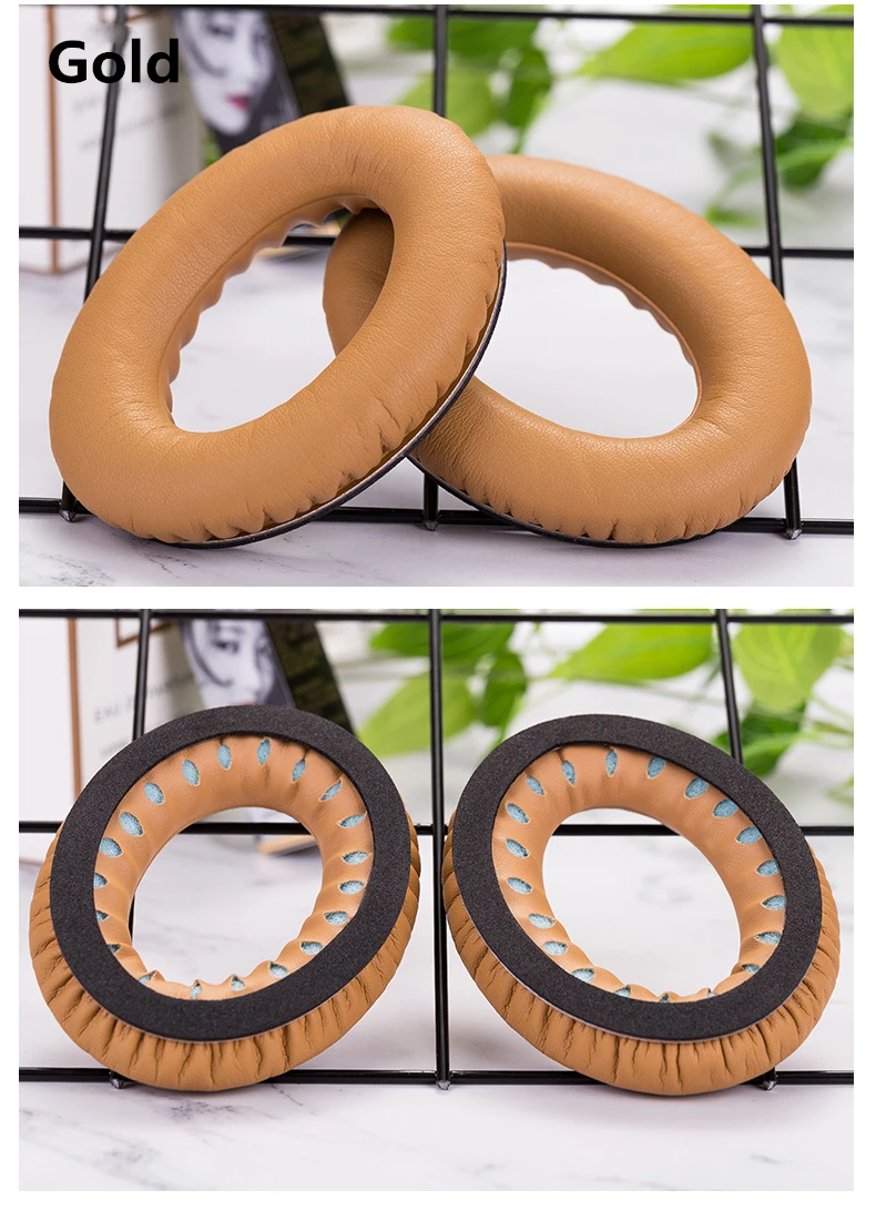 Replacement Earpads Cushion For Bose QuietComfort2 QC2 QC15 QC25 QC35 AE2 AE2i AE2w SoundTrue SoundLink Headphones High Protein (19)